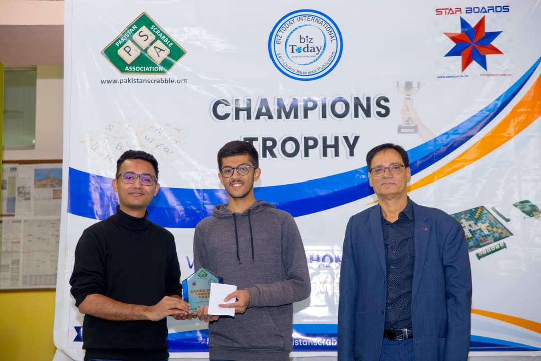 Ali Salman Wins Champions Trophy