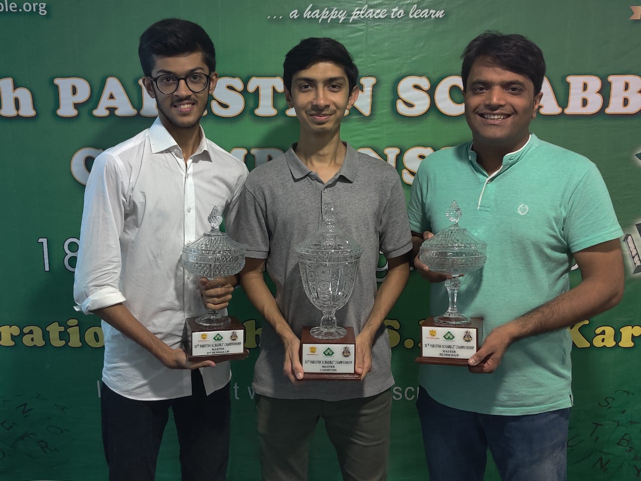 Hassan Hadi is the New Pakistan Scrabble Champion